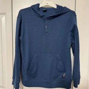 Boys's Blue Hoodie Shirt